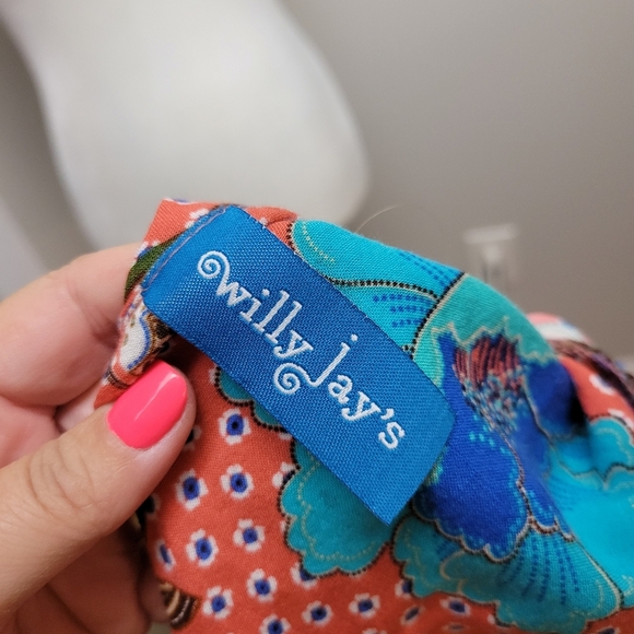 Willy Jay's Mini Floral One Shoulder Dress Med - Picture 11 of 11